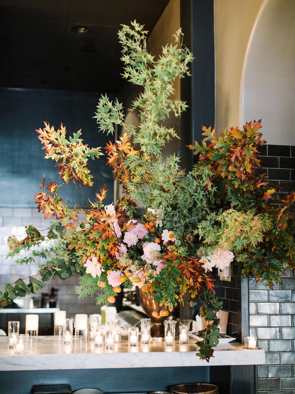 Hawthorn Flower Studio, Statement floral arrangement